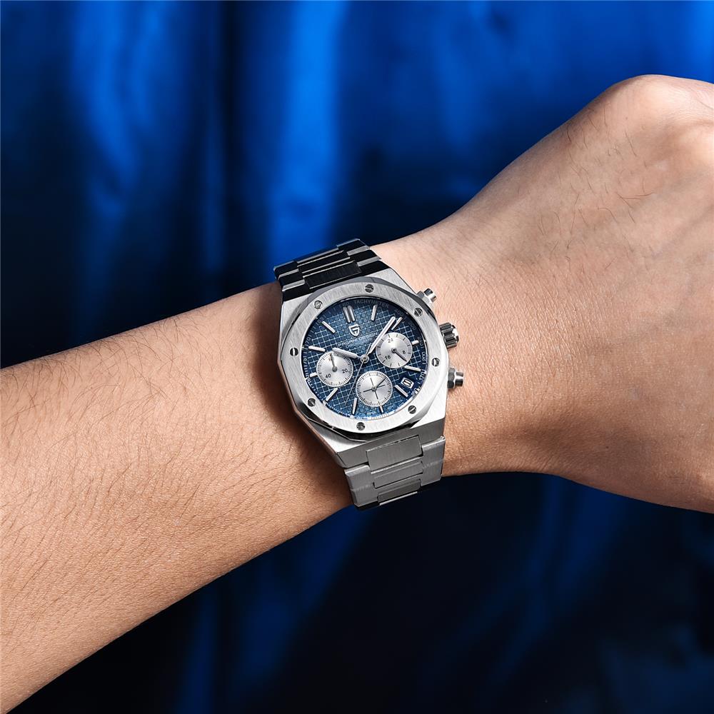 2023 neue PAGANI Design männer Sport Quarz Uhren Top Marke Sapphire Edelstahl 200m Wasserdicht Chronograph Reloj Hombre horloges