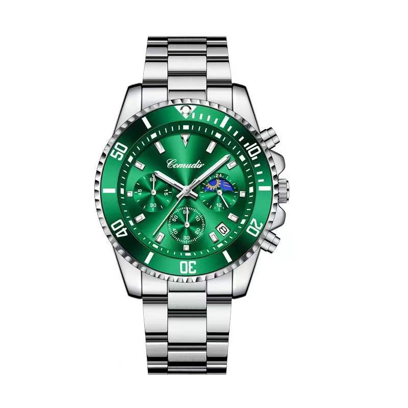 2023 Männer Uhr Top Marke Luxus Sport Quarz Herren Uhren Voller Stahl Wasserdicht Chronograph Armbanduhr Männer Relogio Mascul