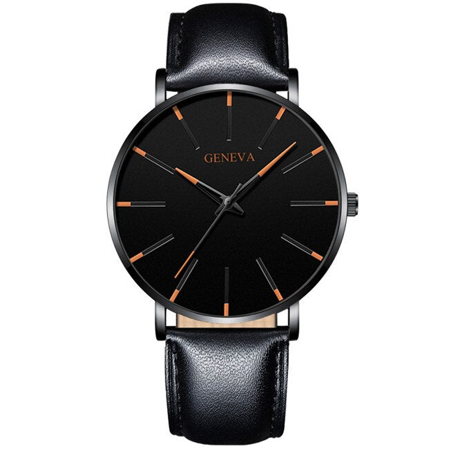 Reloj hombre 2022 Uhr Manner Minimalistischen Ultra Dunne Uhren manner Mode Edelstahl Mesh Gurtel Quarzuhr relogio masculino
