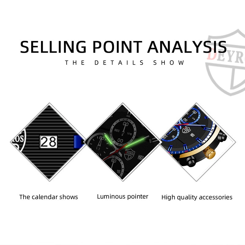 uhren herren 2022 mode Herren Uhren Männer Luxus Edelstahl Mesh Gurtel Quarz Armbanduhr Leucht Uhr Business Casual Leder Armband