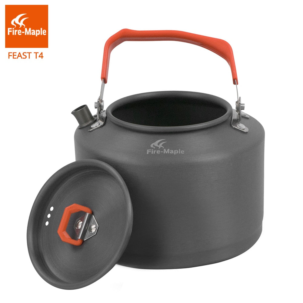 Fire Maple Outdoor Camping Wasserkocher Kaffee Teekanne Camping Werkzeuge mit hitzebeständigem Griff 1,5 l FMC-T4