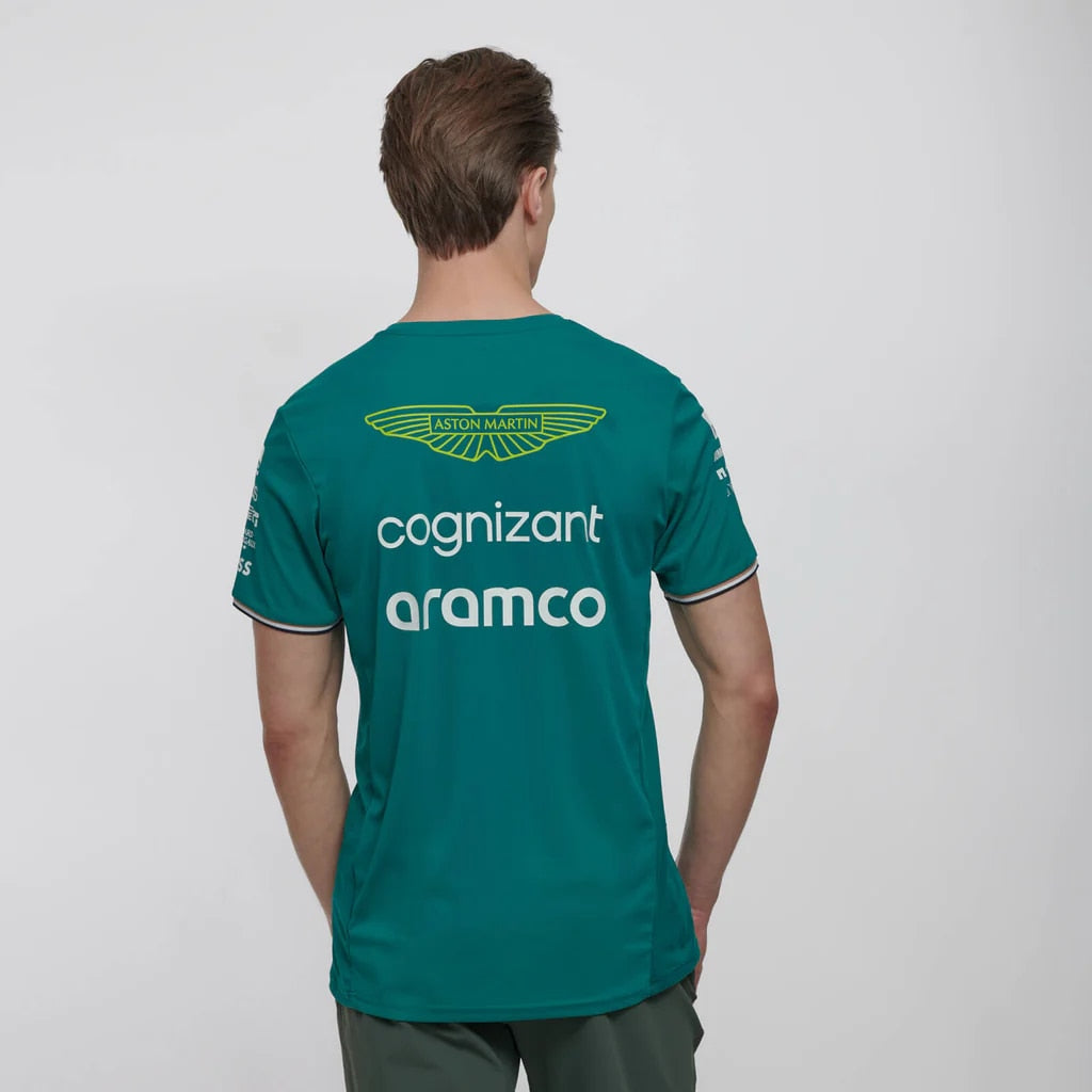T-Shirts des Aston Martin F1-Teams 2023, des spanischen Rennfahrers Fernando Alonso 14 und STROLL 18, übergroße T-Shirts im heißen Sale