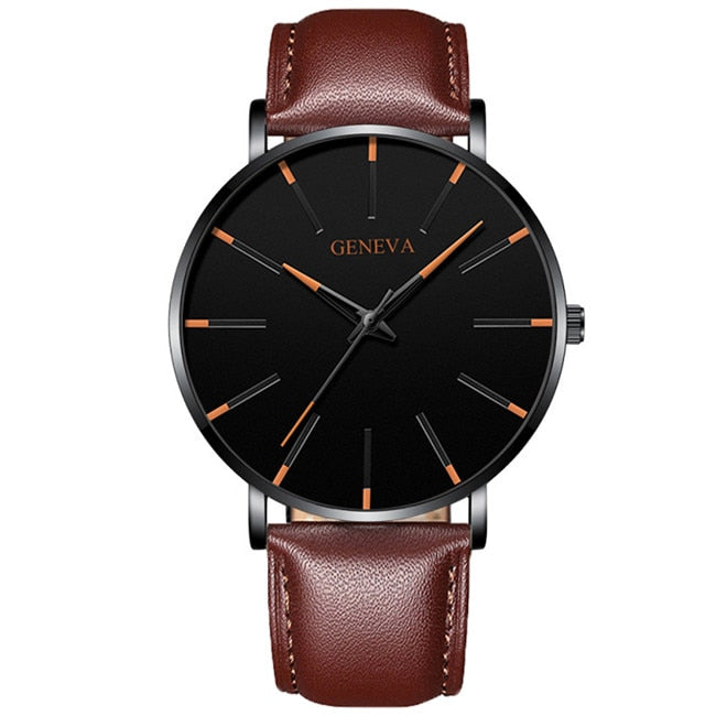 Reloj hombre 2022 Uhr Manner Minimalistischen Ultra Dunne Uhren manner Mode Edelstahl Mesh Gurtel Quarzuhr relogio masculino