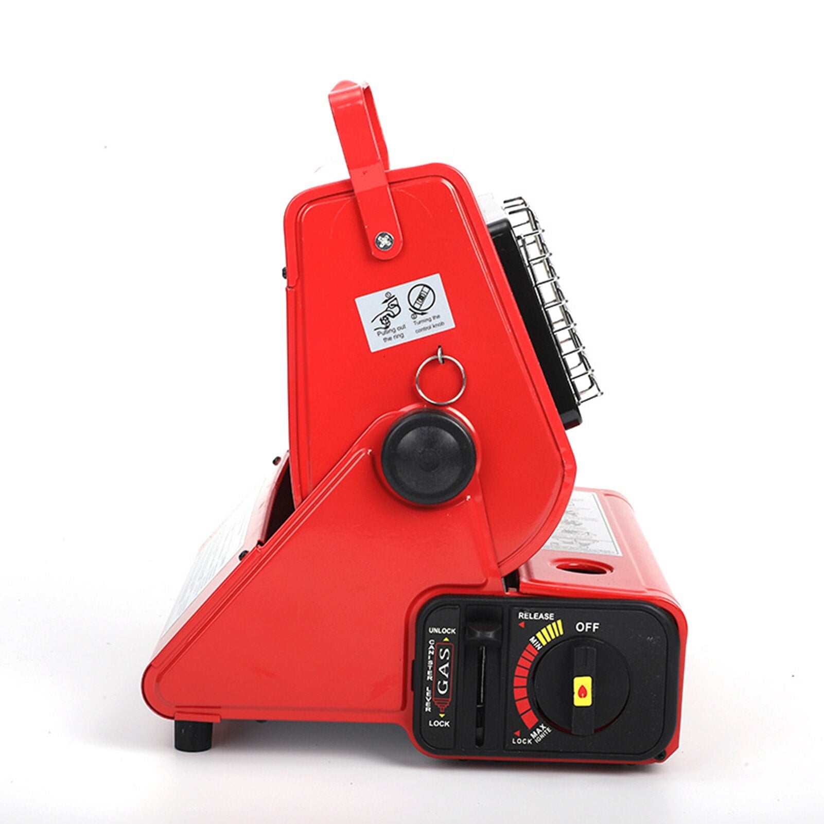 Outdoor Heizung Tragbare Dual-Use-Camping Heizung Herd Mini Zelt Heizung Braten Herd Gas Heizung Ofen Für Camping Picknick fisch